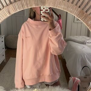 Parke Pink Mockneck